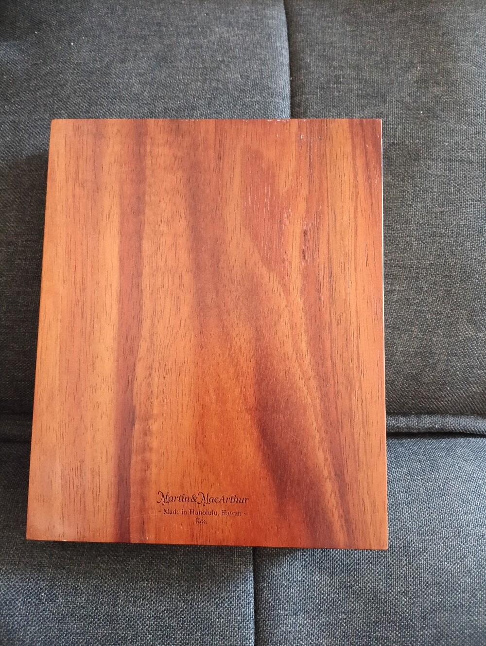 Solid Koa Wood Photo Album Made In Hawaii - Picture 4 of 4
